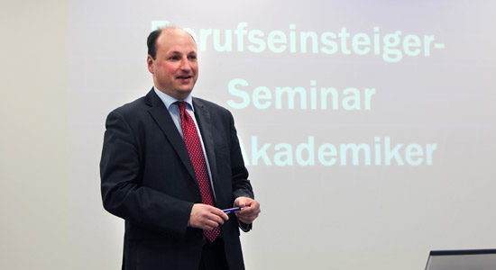 Fidibus Berufseinsteigerseminar für Akademiker